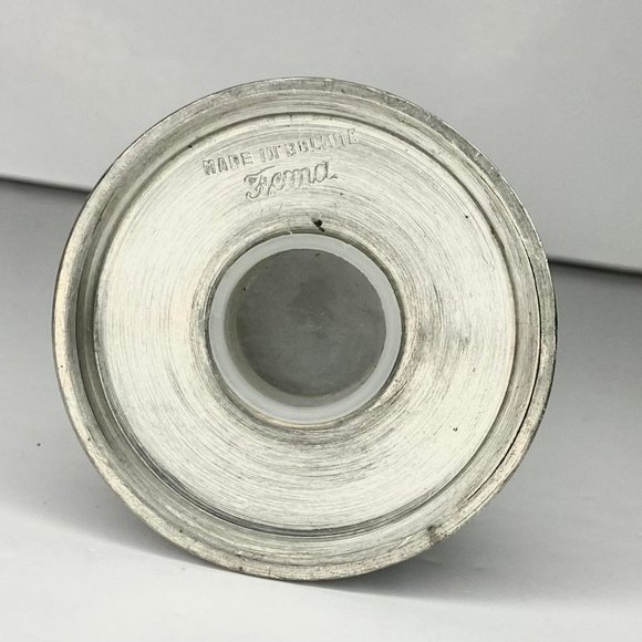 Vintage Pair Fema Stainless Steel Salt And Pepper Shakers Bolivia - Picture 3 of 3